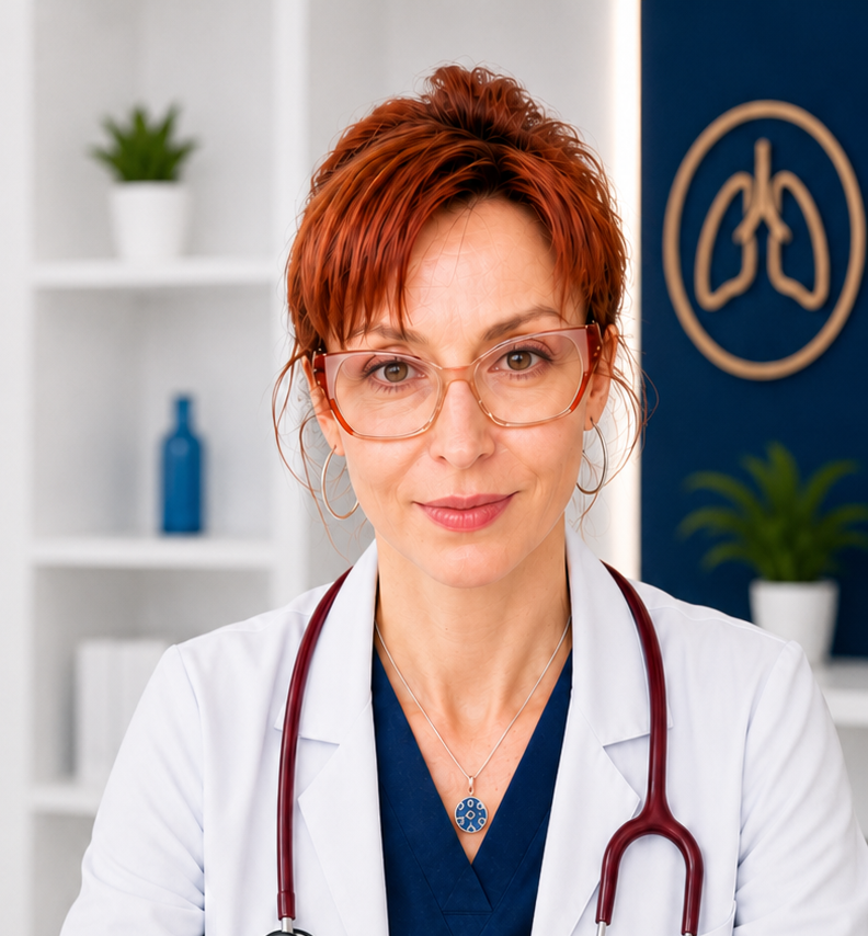 Lek. med. Sylwia Kryczkowska Specjalista pulmonologii i chorób wewnętrznych